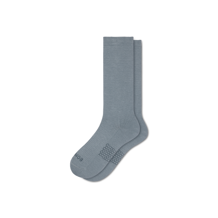 Men's Modern Rib Calf Socks - Everyday No Show Pair