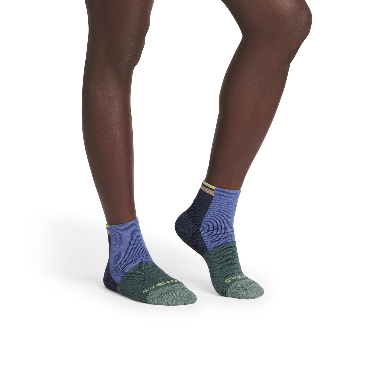 Hiking Quarter Socks - oyster blue MO1 [10075]