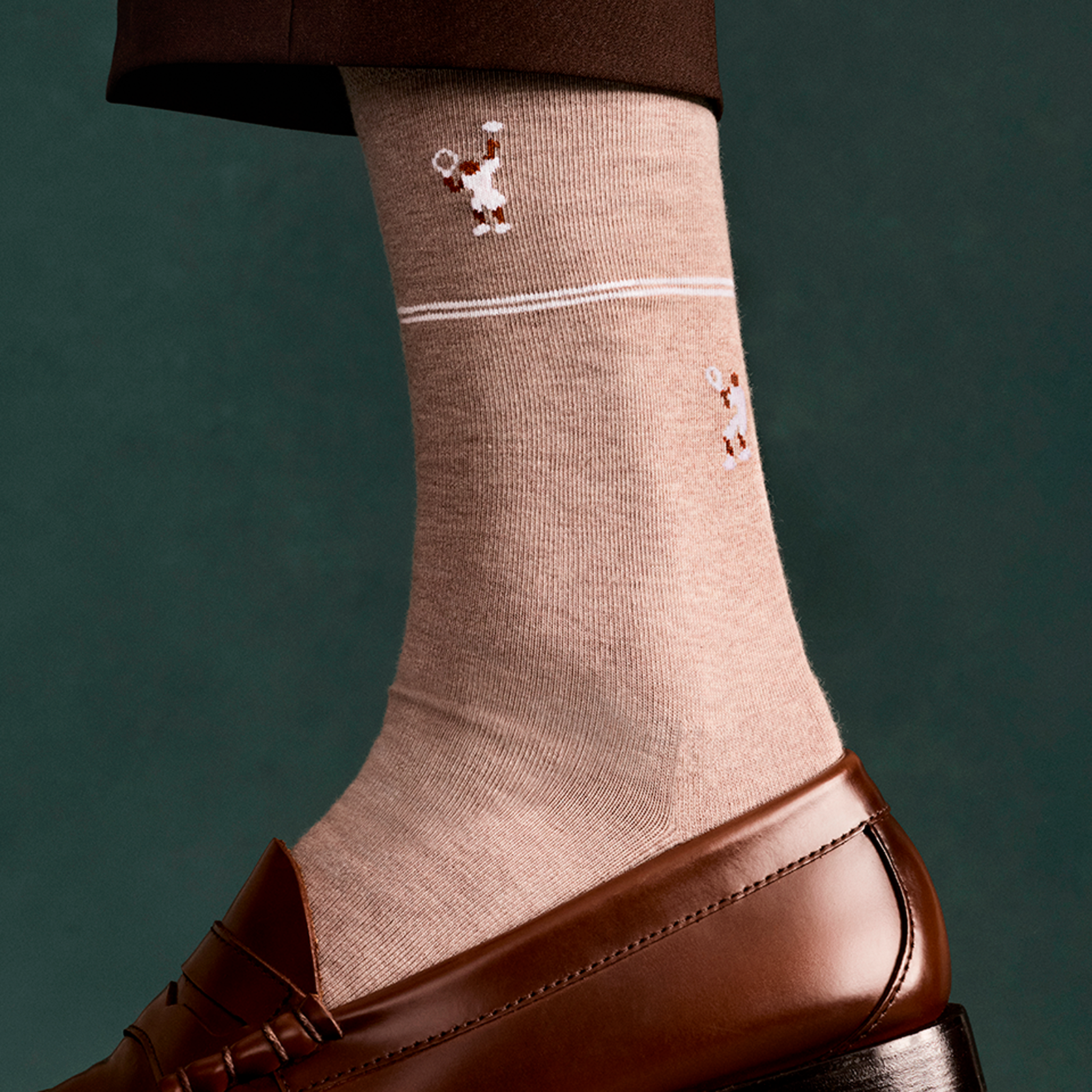Dress Calf Socks - Macciato htr [LIFESTYLE] [10077]