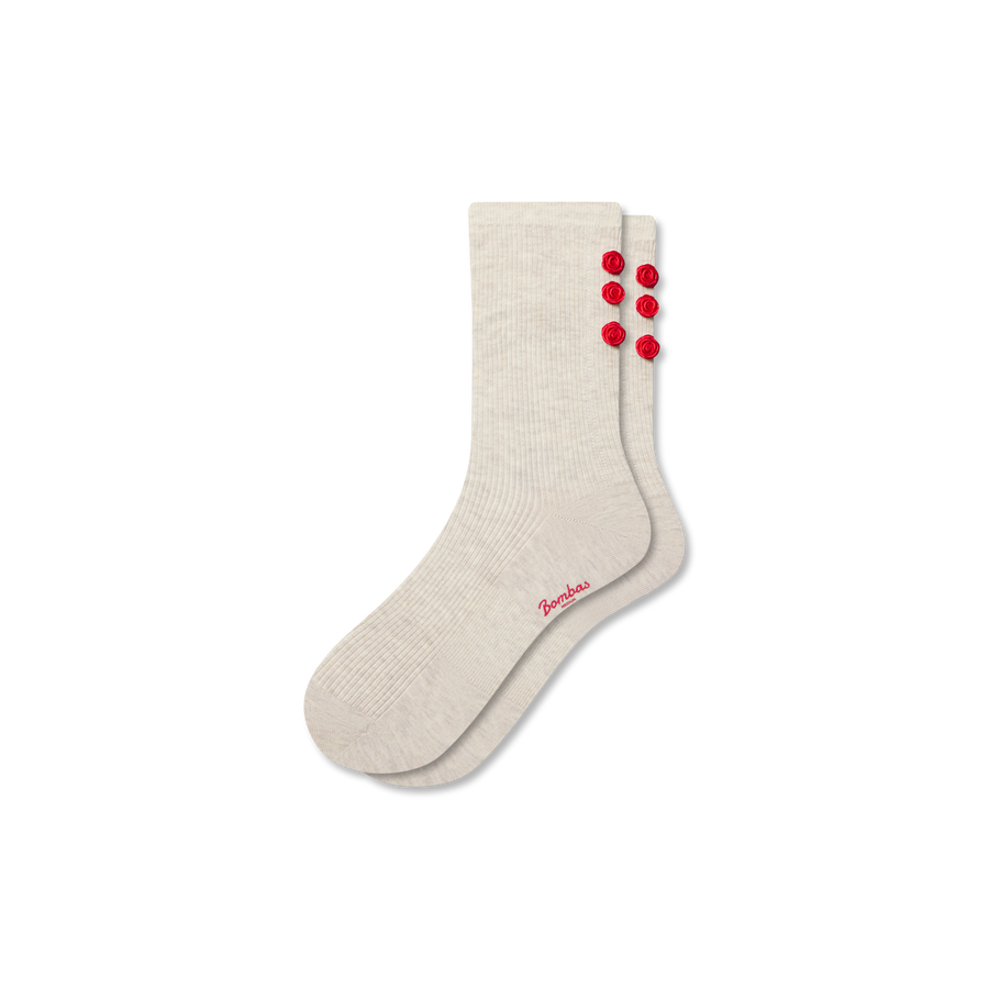 Women’s Hearts Lightweight Half Calf Socks - Easy Run Wear