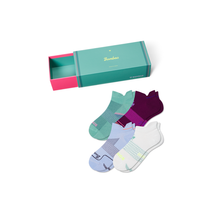 Women’s Sport Variety Sock 4-Pack Gift Box - Home Setup