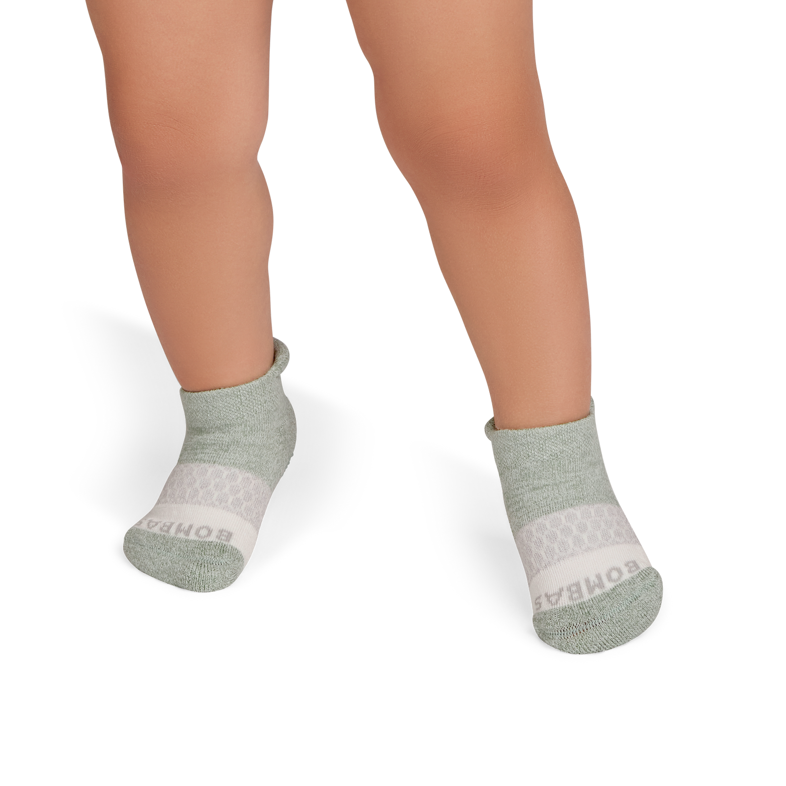 Toddler Gripper Ankle Socks - sage stone harbor grey TO1 [10318]