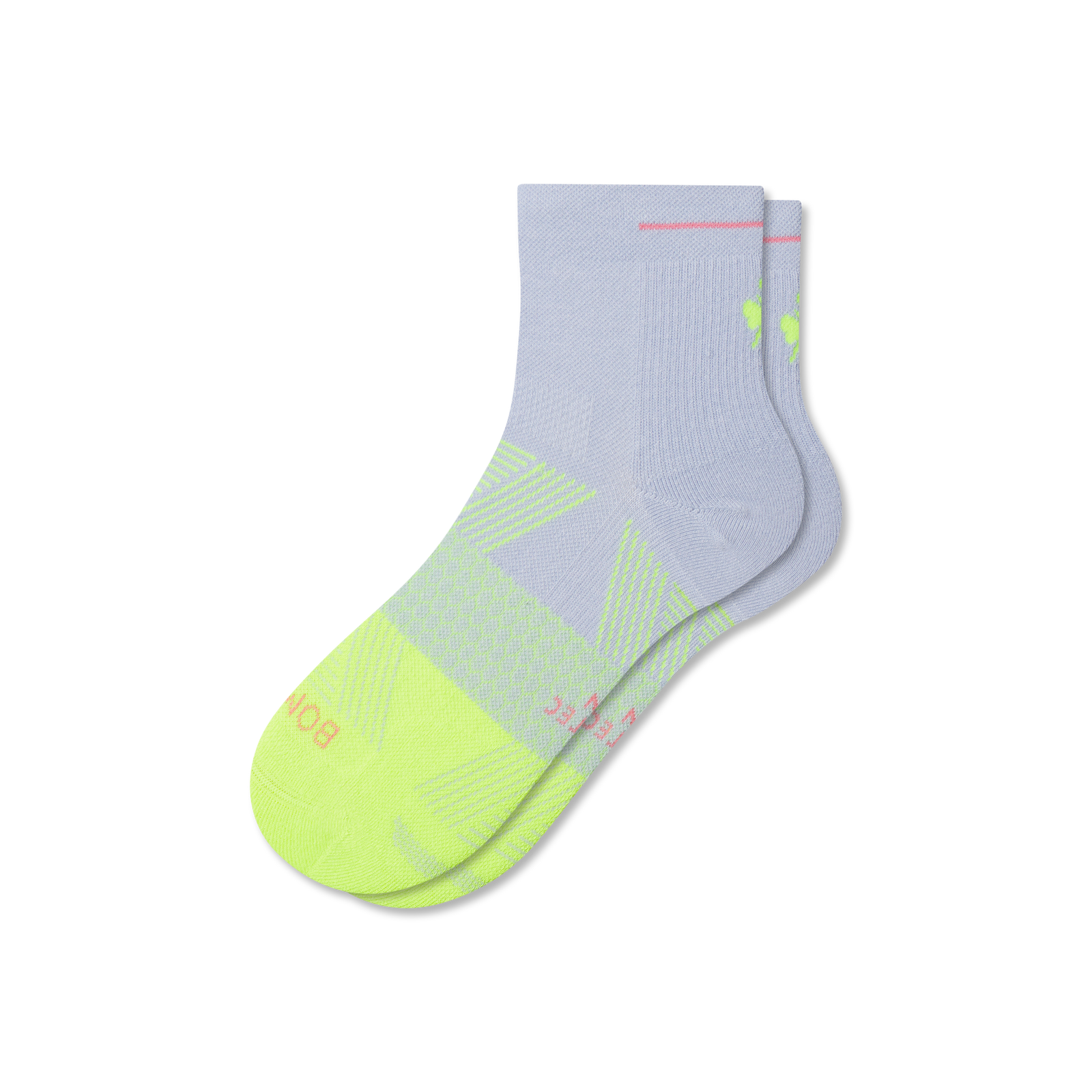 Run Quarter Socks - sky sail blue L [10364]