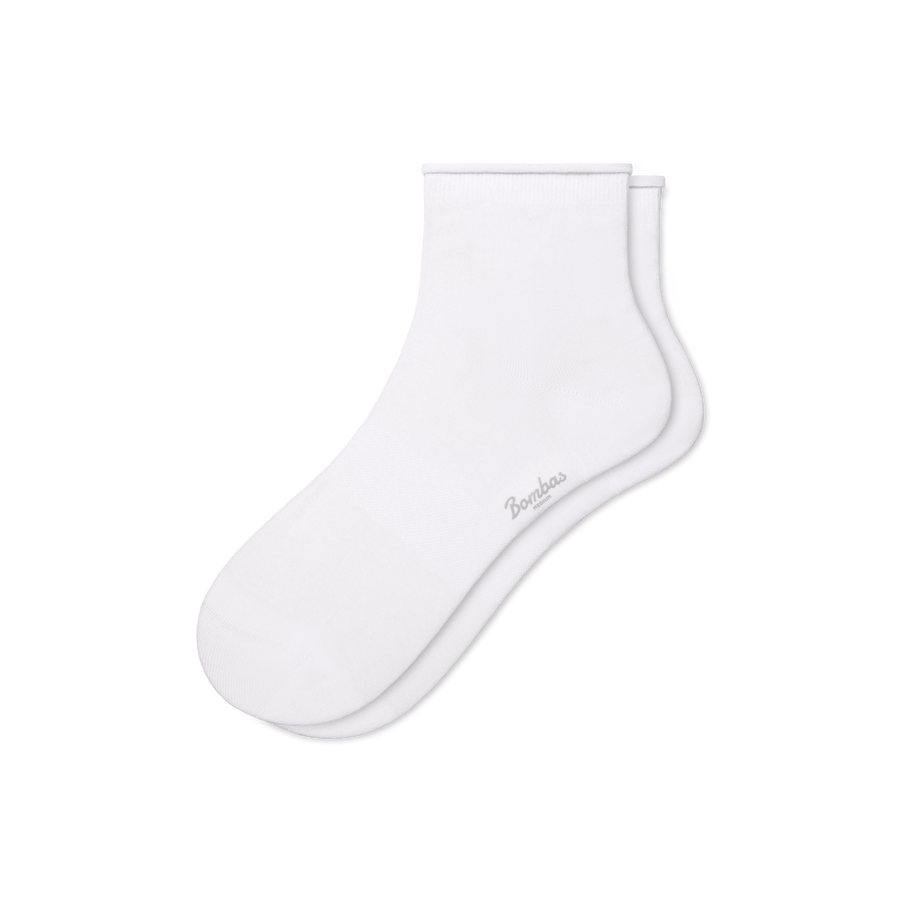 Women’s Roll Top Quarter Socks - Outdoor Crew Cushion