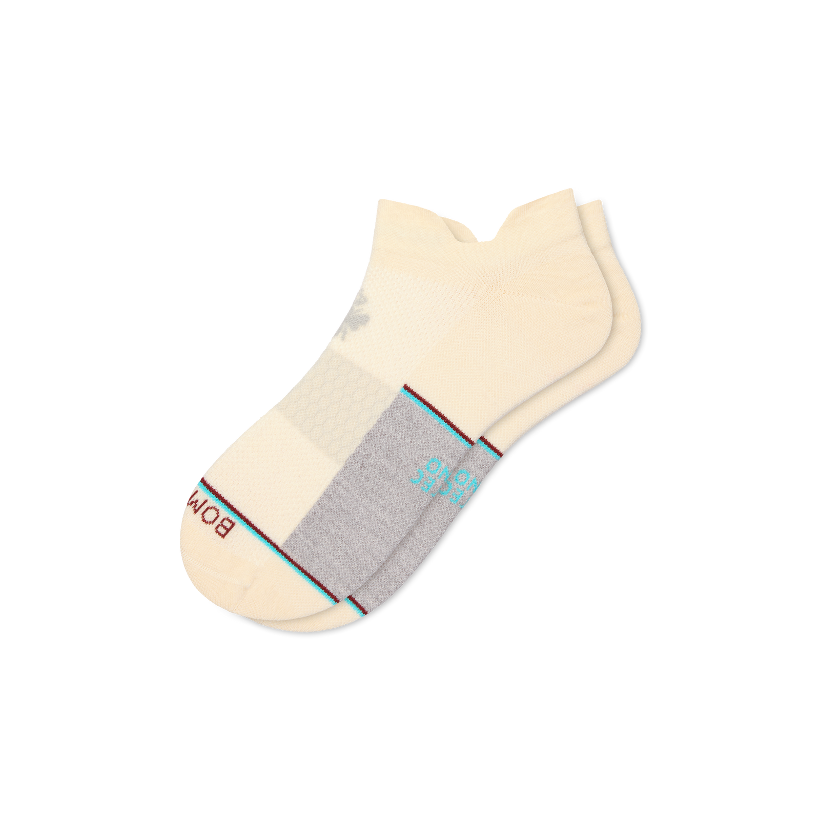 UltraLite Sport Merino Wool Blend Ankle Socks - Cotton Cloud L [10439]