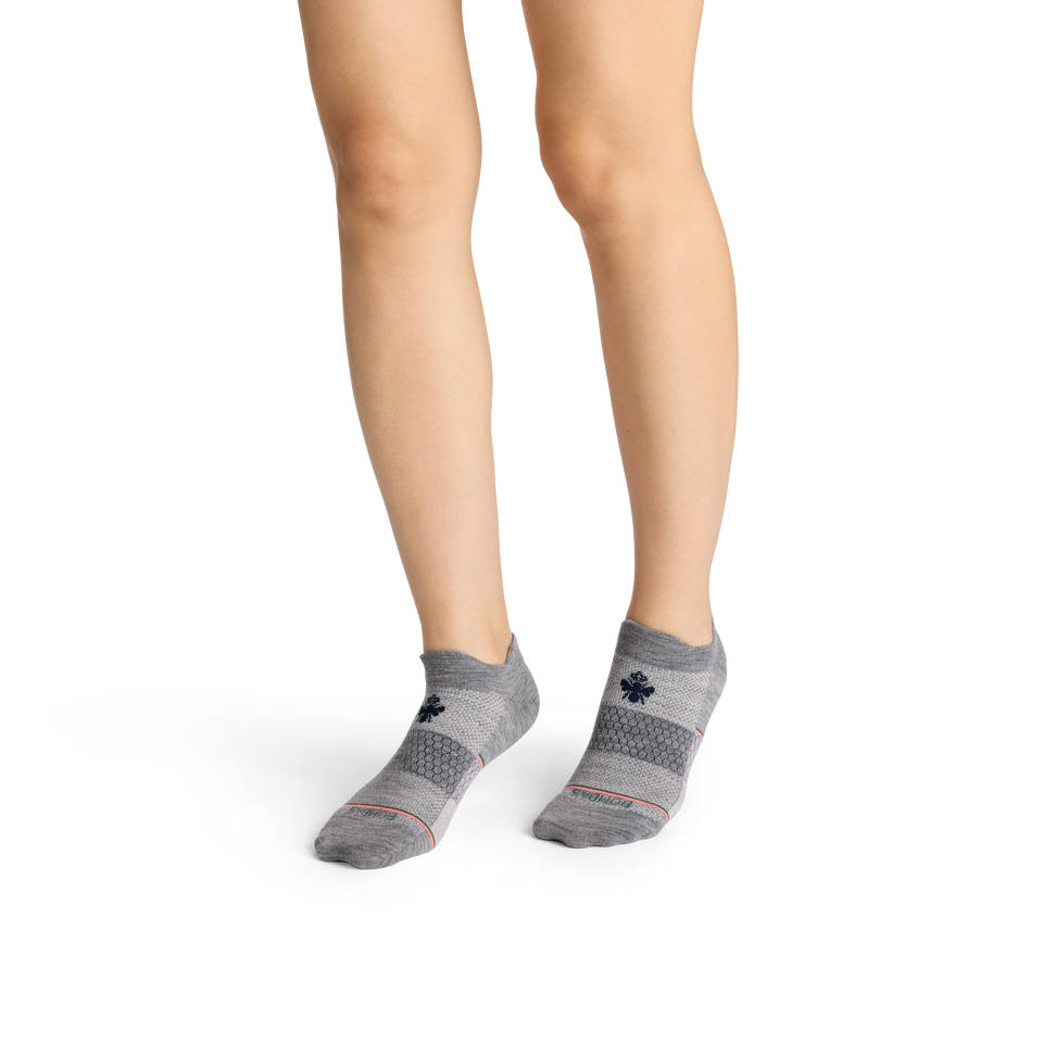 UltraLite Sport Merino Wool Blend Ankle Socks - Grey WO1 [10440]
