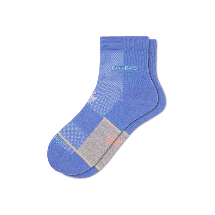 Men's UltraLite Sport Merino Wool Blend Quarter Socks - Breathable Office Rotation