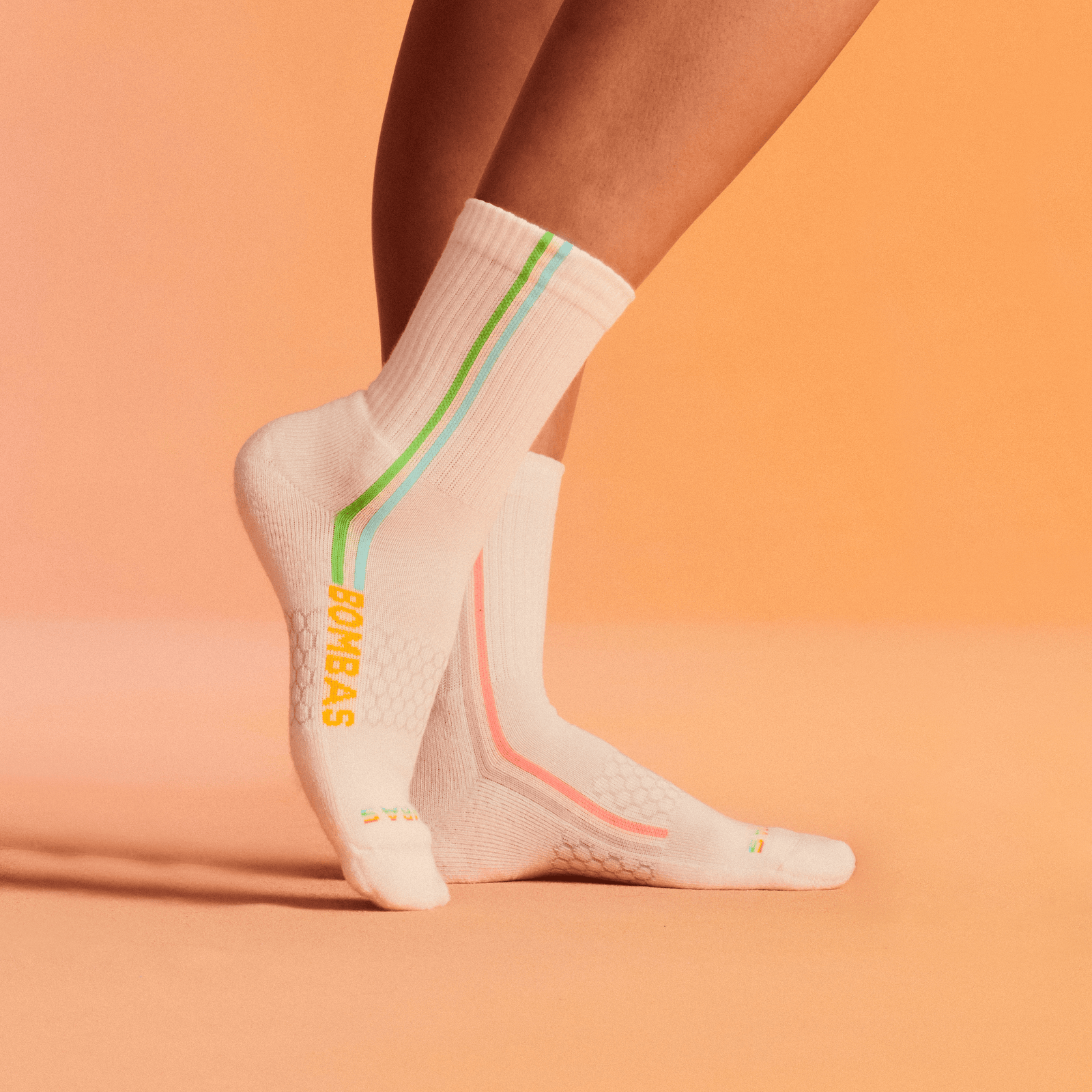 Half Calf Socks - island blue mango burst [LIFESTYLE] [10459]