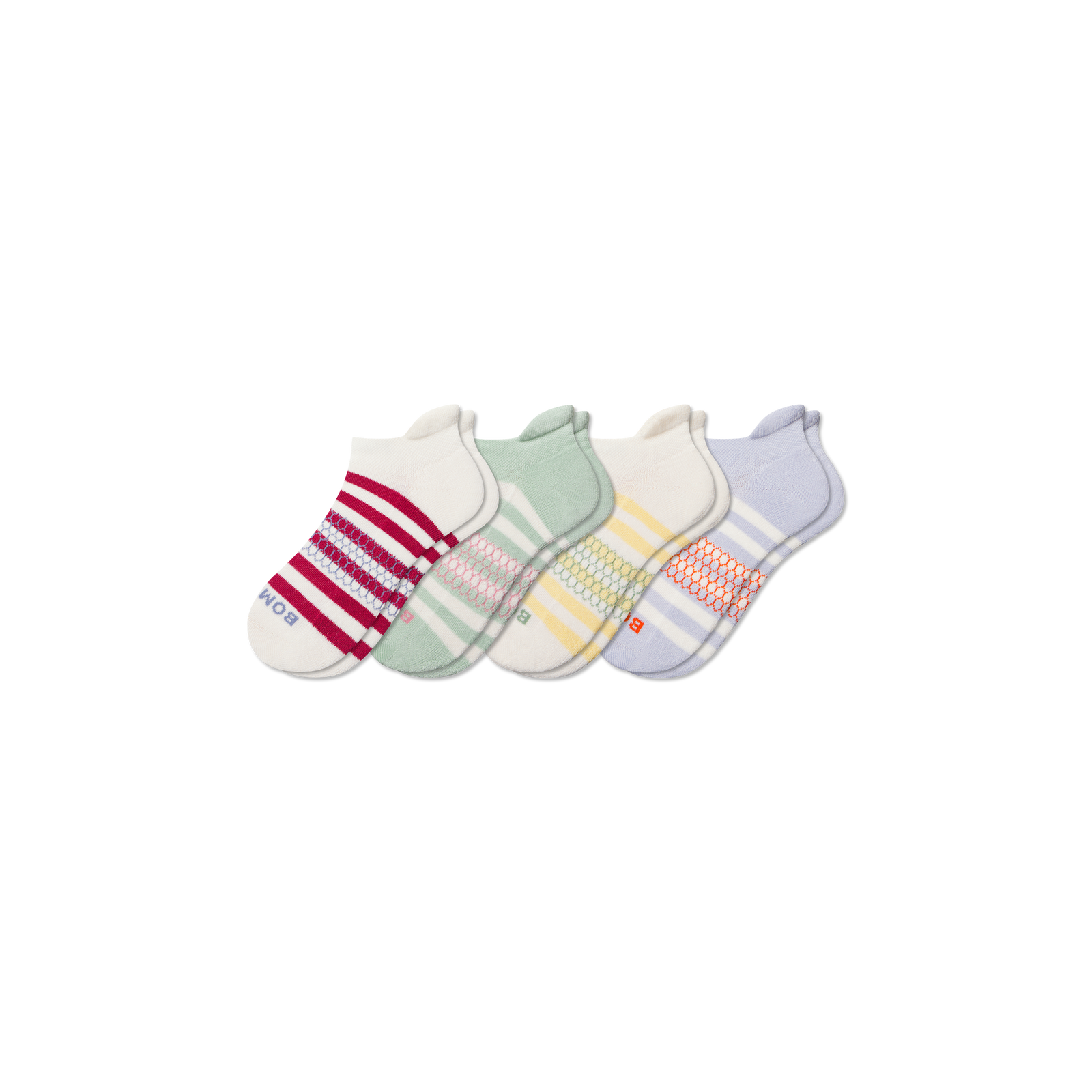 Ankle Socks - Mint Stripe Mix L [10555]