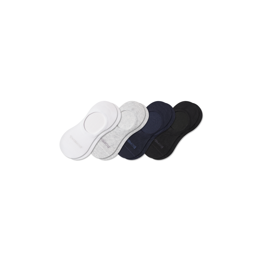Men's Lightweight No Show Sock 4-Pack - Modern Travel Step