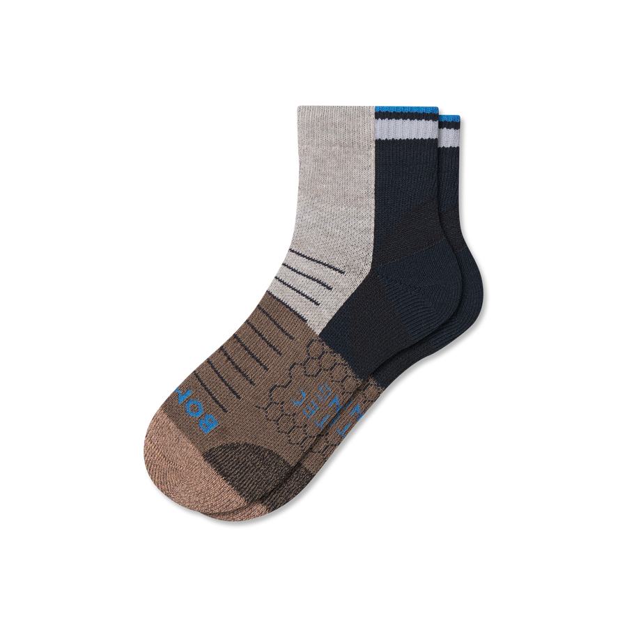 Women's Hiking Quarter Socks - Steady Home Step