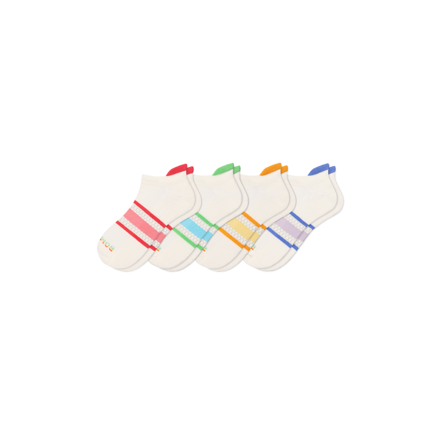 Pride Ankle Sock 4-Pack - Weekend Hike Rotation
