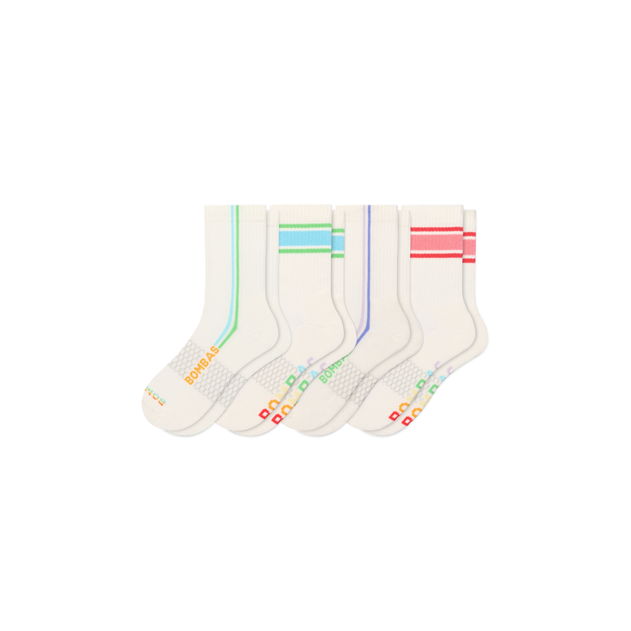 Pride Half Calf Sock 4-Pack - Comfort Travel Rotation