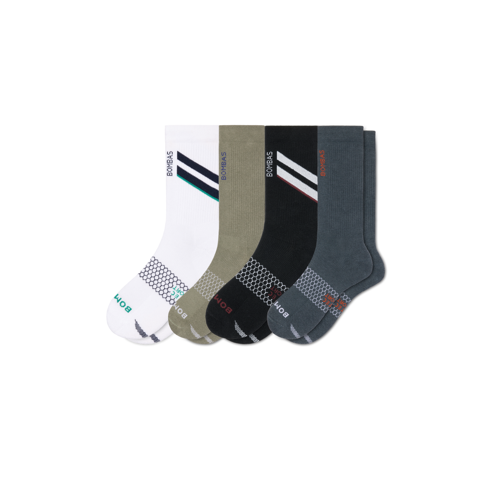 All Sport Calf Socks - Pebble Sage Mix L [11215]