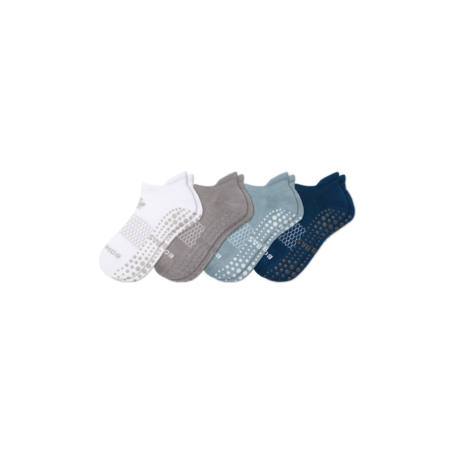 Men's Gripper Ankle Sock 4-Pack - Daily Shift Support