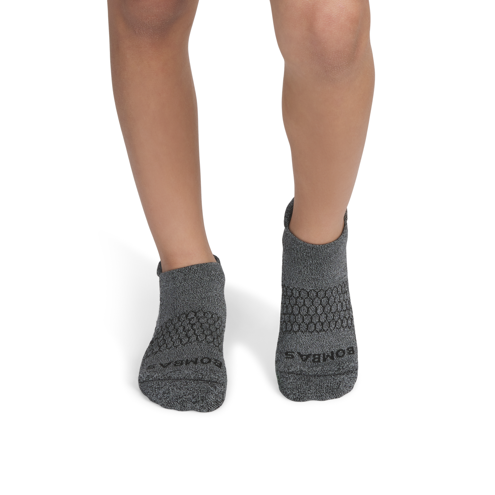 Marl Ankle Socks - Black / Dark Grey YO1 [3360]