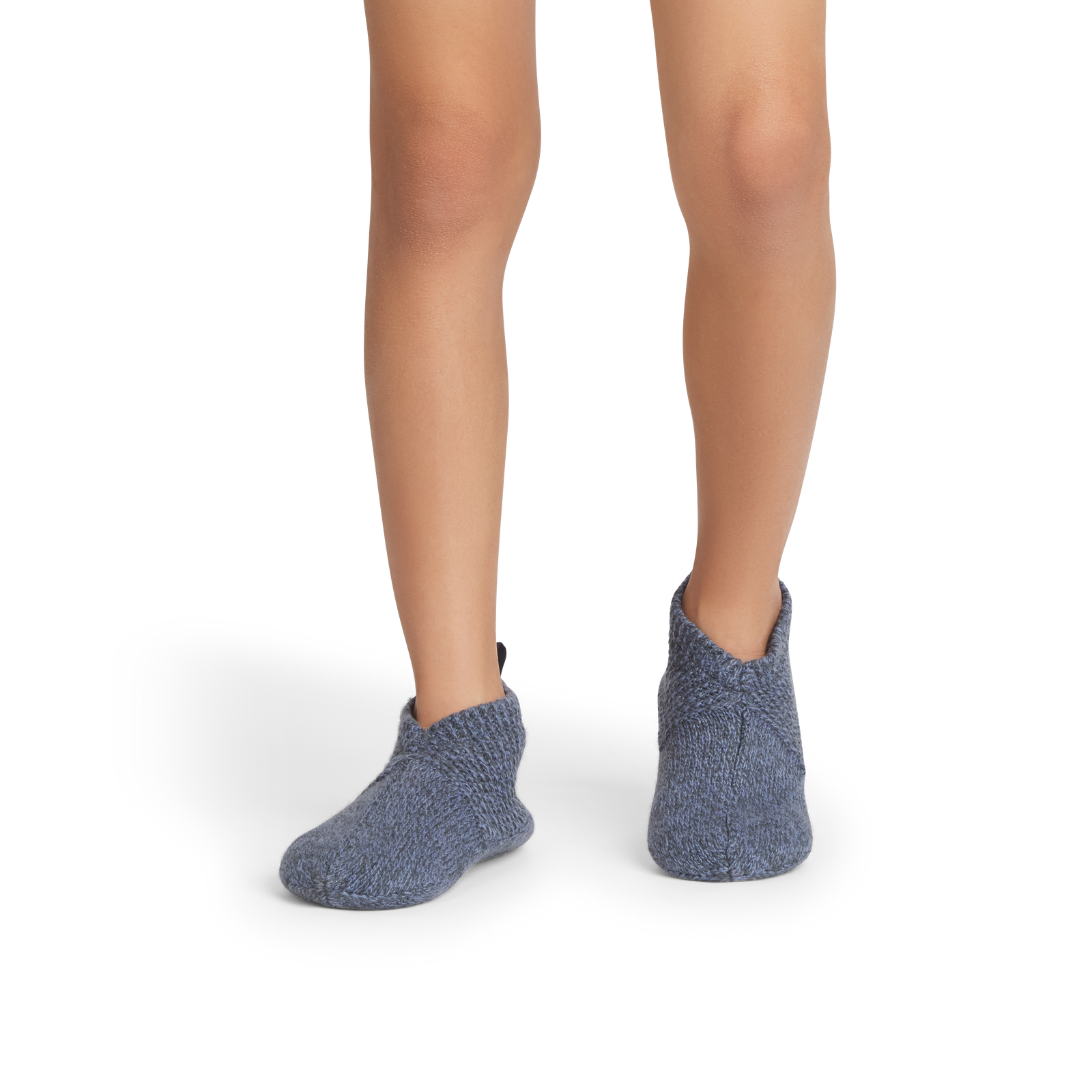 Youth Marl Gripper Slipper - Pebble YO1 [6718]