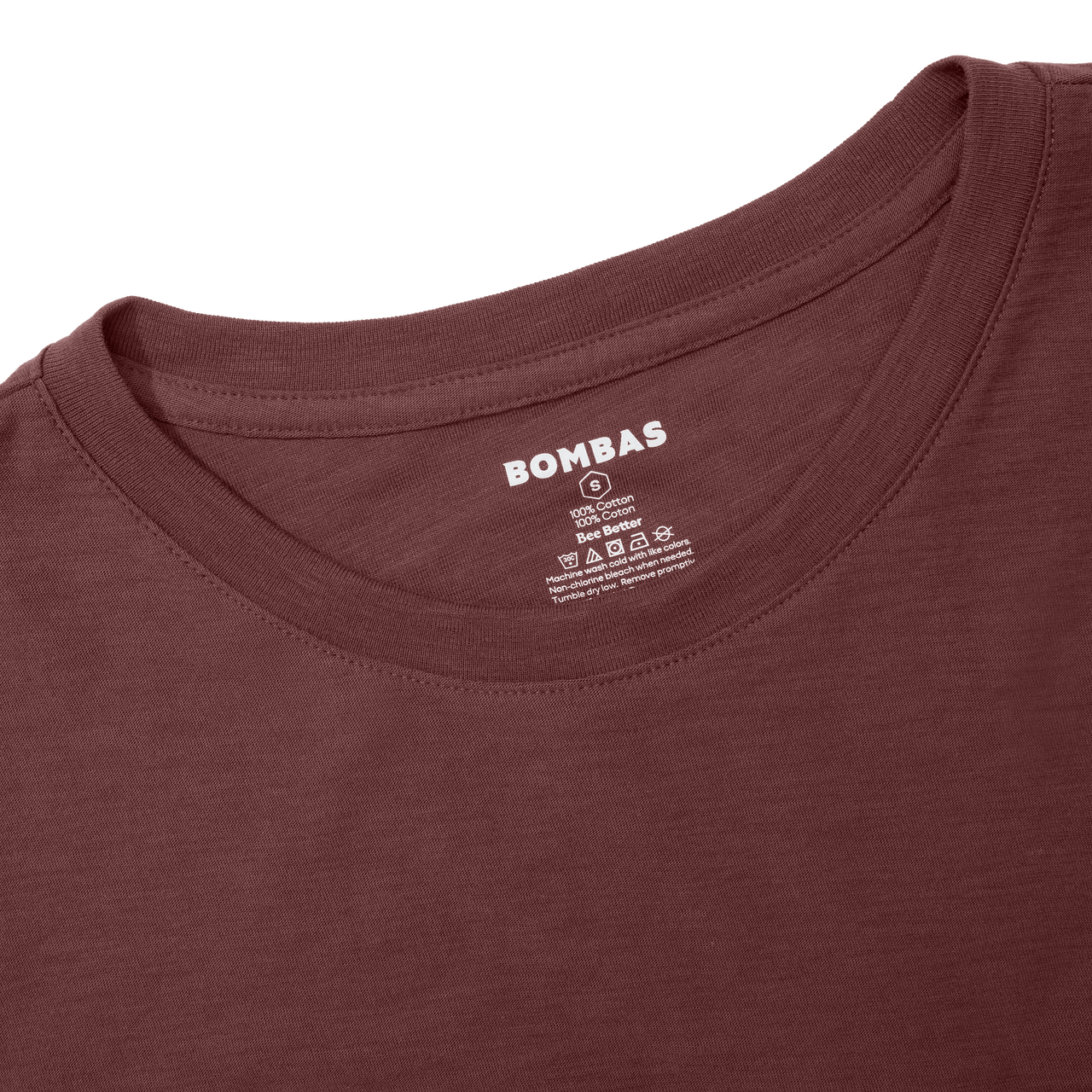 Women's Air Slub Long Sleeve T-Shirt - Dark Cocoa Detail [6822]