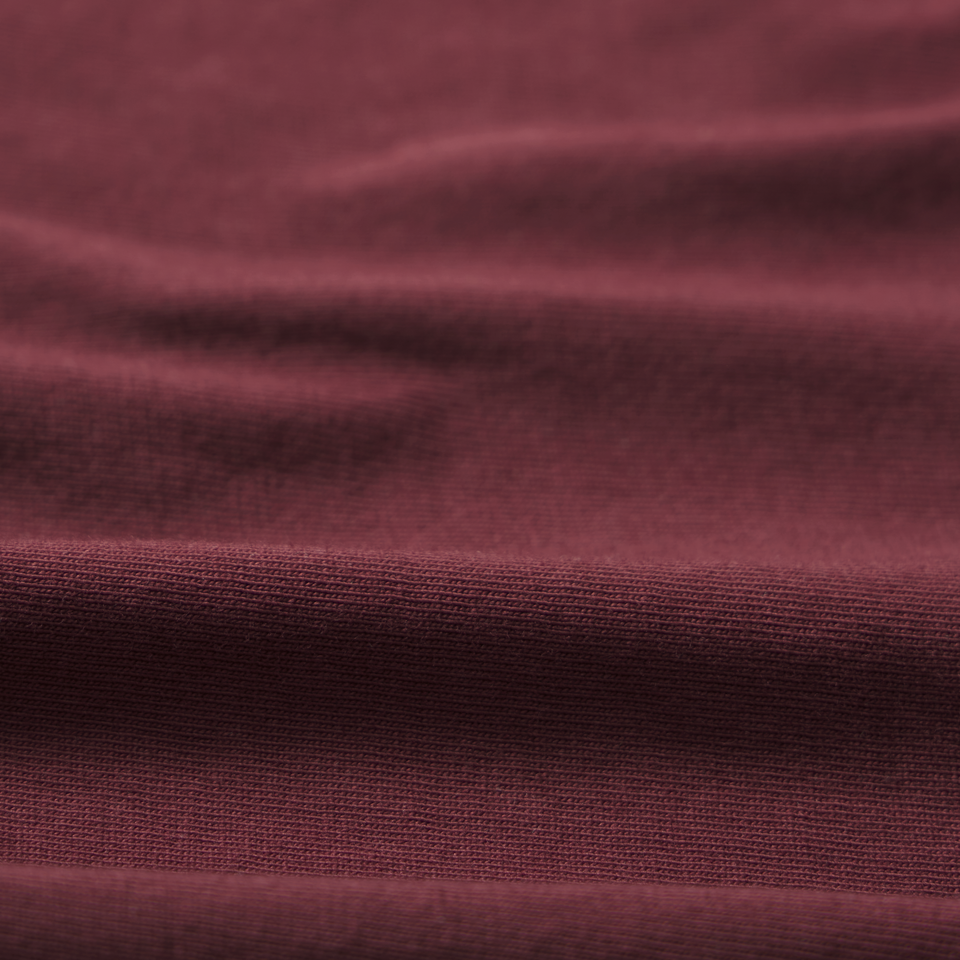 Premium Weight T-Shirt - Mahogany Red Detail [7248]