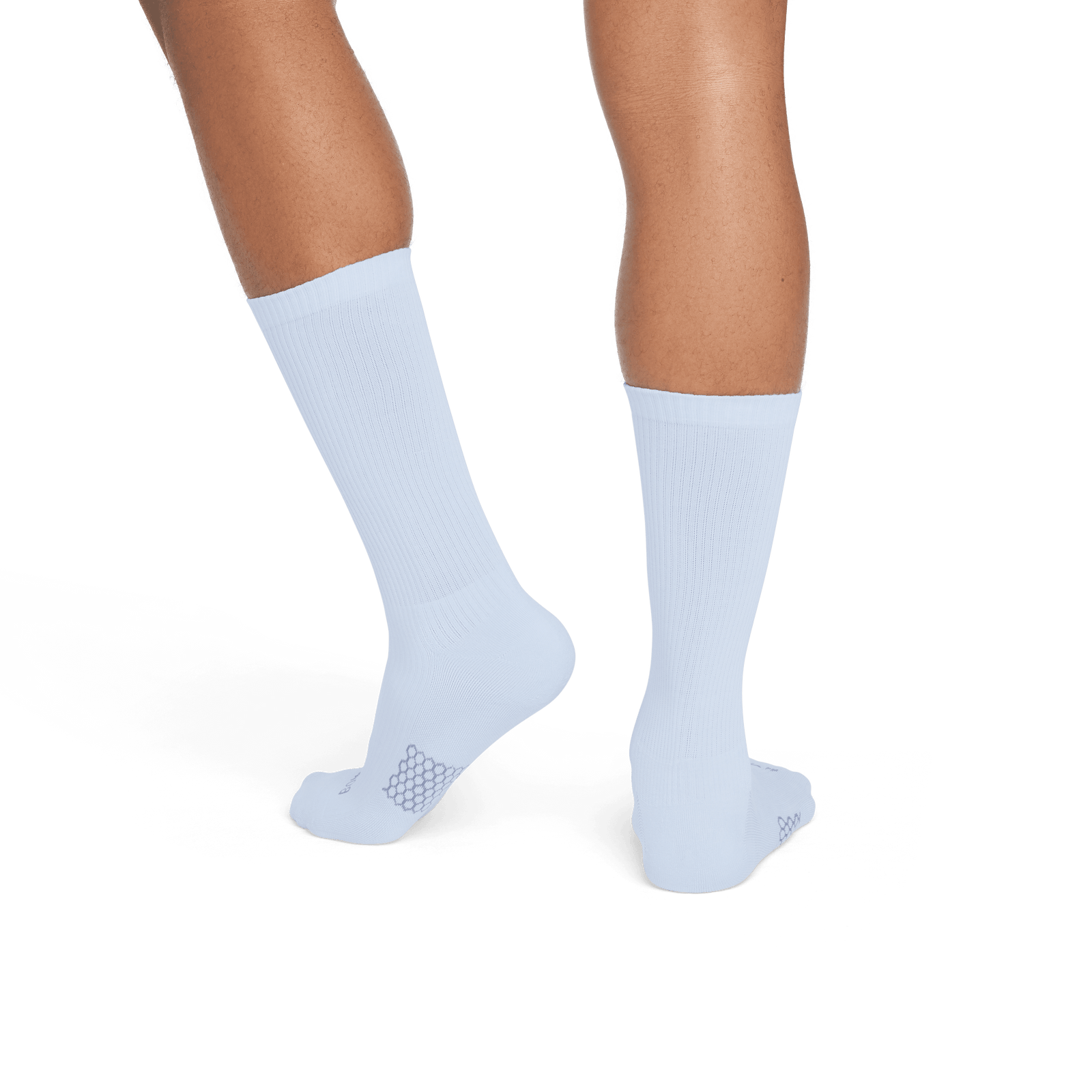 Modern Rib Calf Socks - Halo Blue - MO2 [7406]