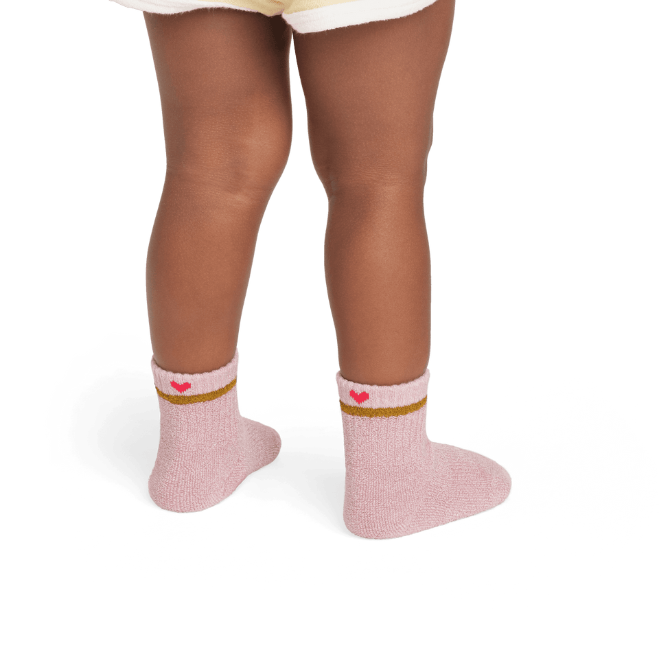 Toddler Cotton Terry Calf Socks spanishrose-softwhite--2-transparent