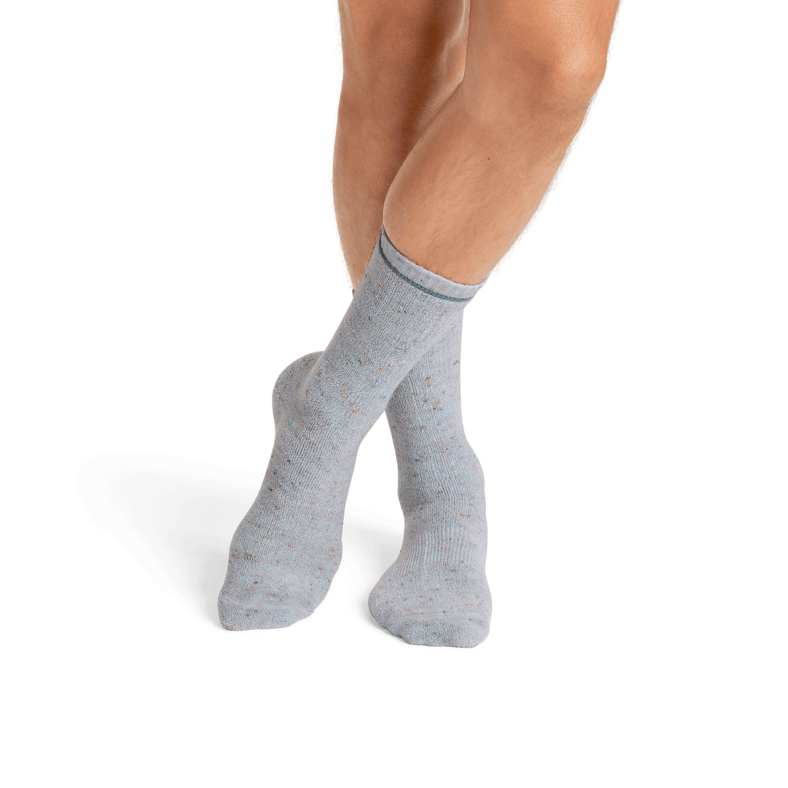 Merino Wool Blend Terry Socks Frost Blue MO1