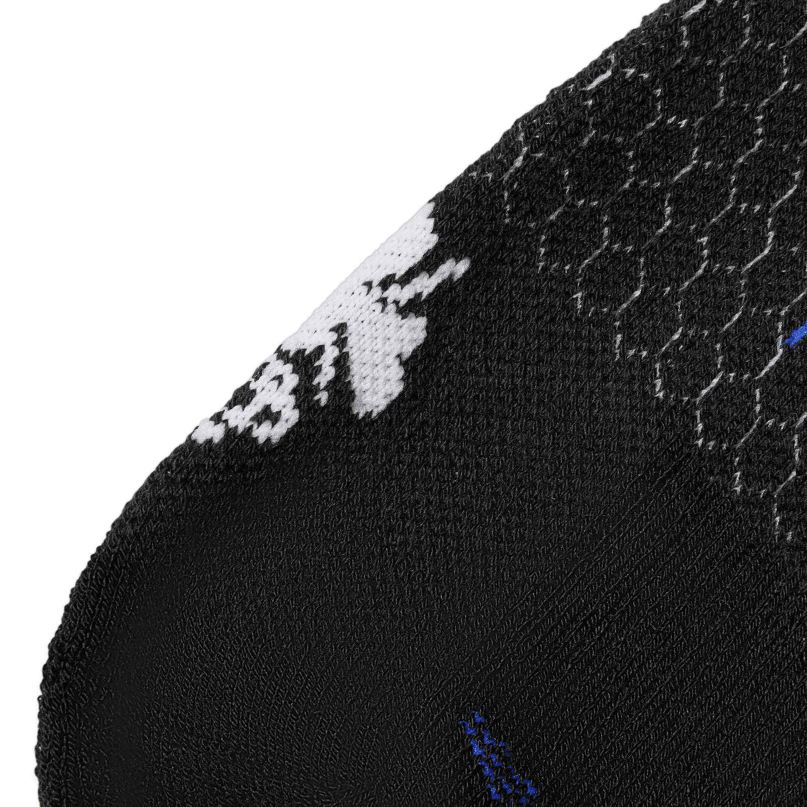 Performance Compression Knee High Socks (20-30mmHg) Black Detail