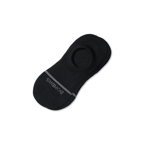 Lightweight Merino Wool Blend No Show Socks black-layflat-1-transparent