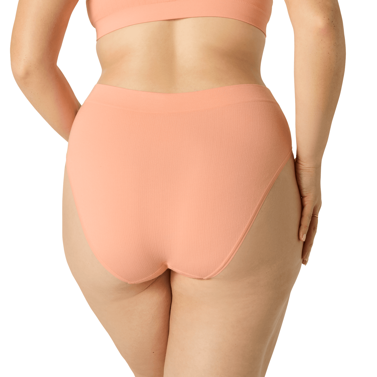 Seamless High Rise Brief - Guava WO3 [7718]