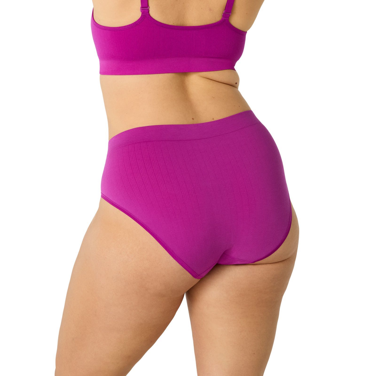 Seamless High Rise Brief - Vivid Magenta WO2 [7718]