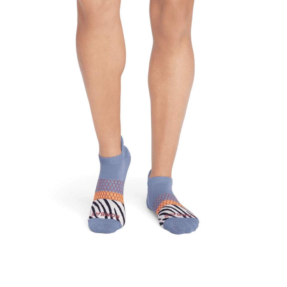 Wild Wear Ankle Socks - Fjord Zebra WO1 [7812]