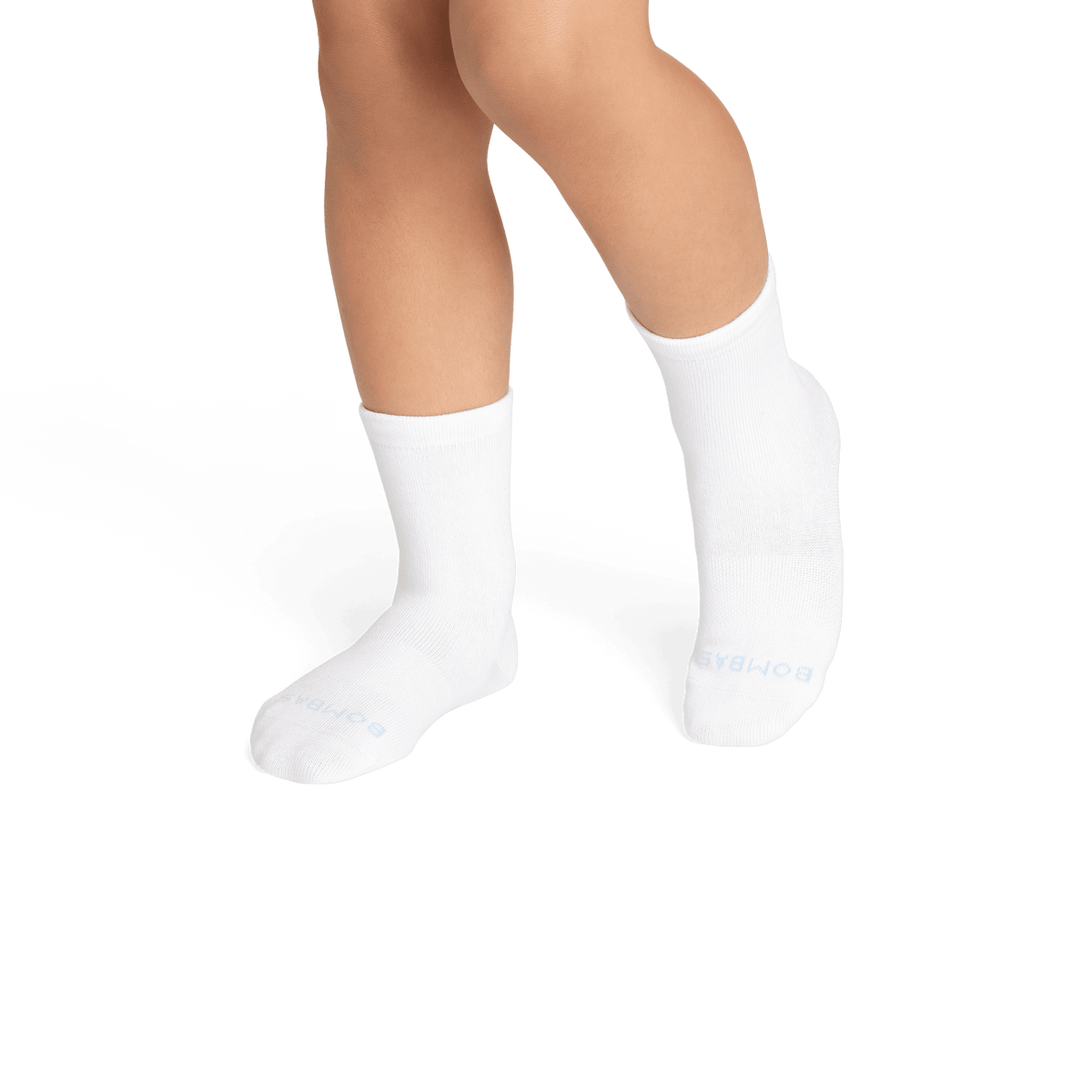 Junior Lightweight Calf Socks - White - JO1 [7846]