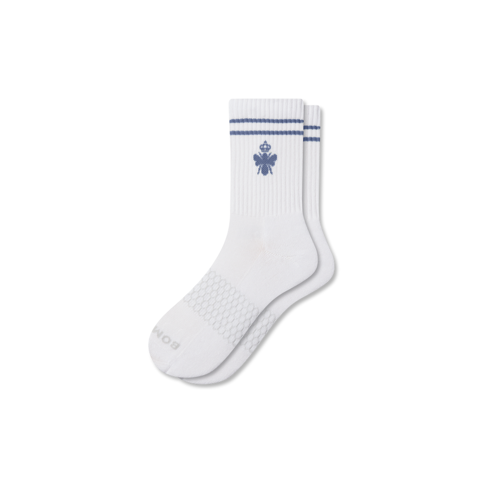 Half Calf Socks - Oyster Blue L [7863]