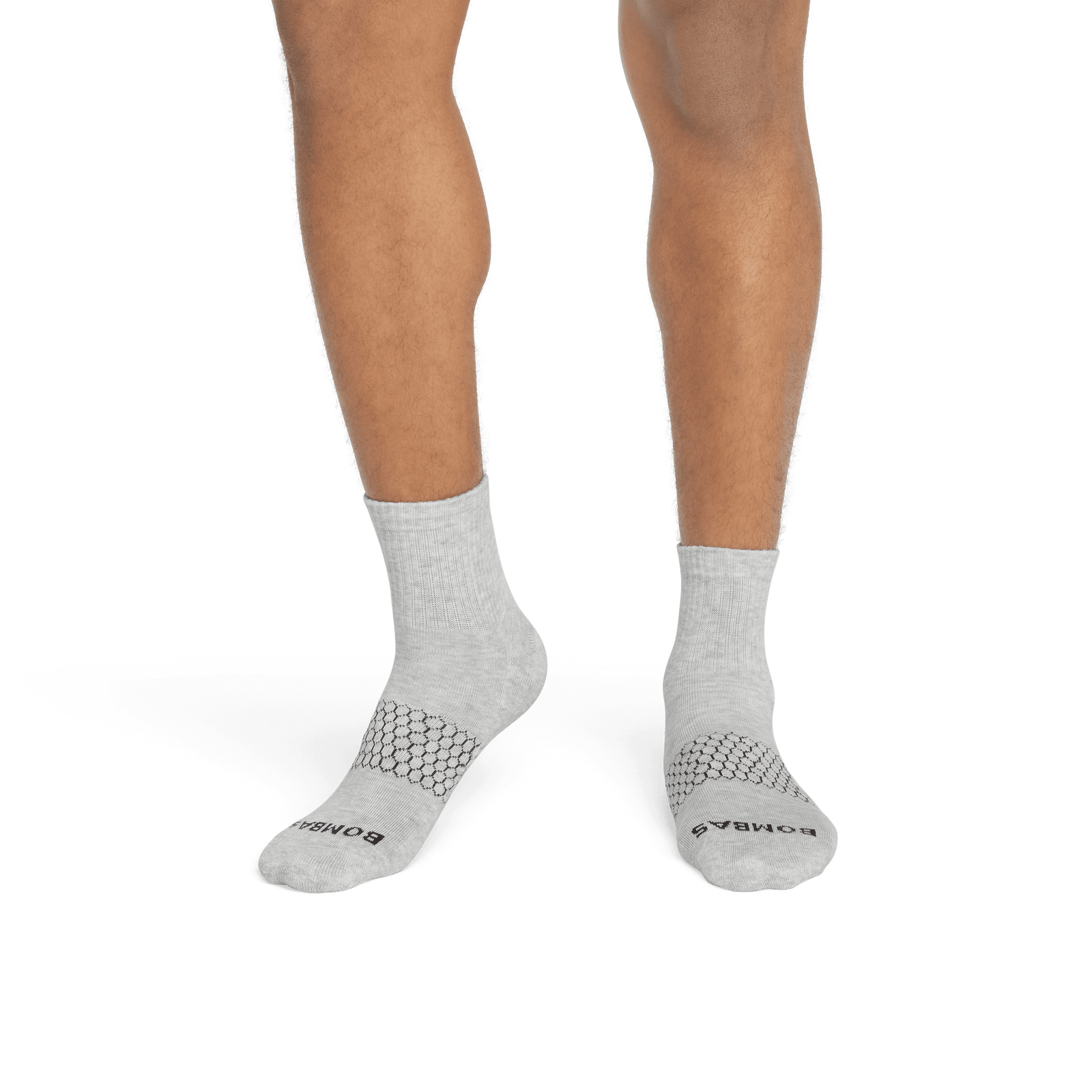 Solid Quarter Socks - Grey MO1 [8003]