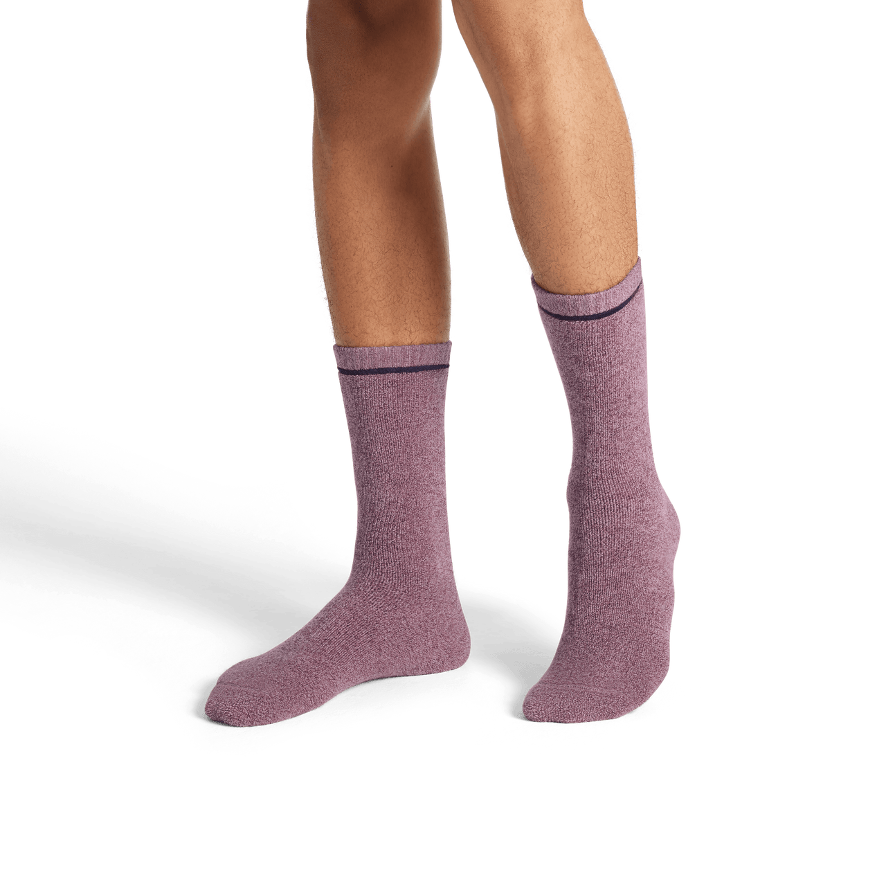 Merino Wool Blend Reverse Terry Calf Socks - Cherry Blossom MO2 [8085]