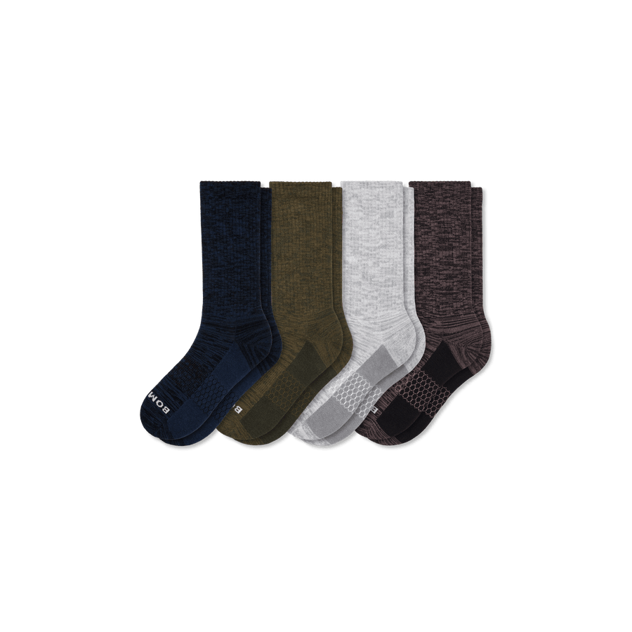 Men’s Two Tone Calf Sock 4-Pack - Active Studio Rotation