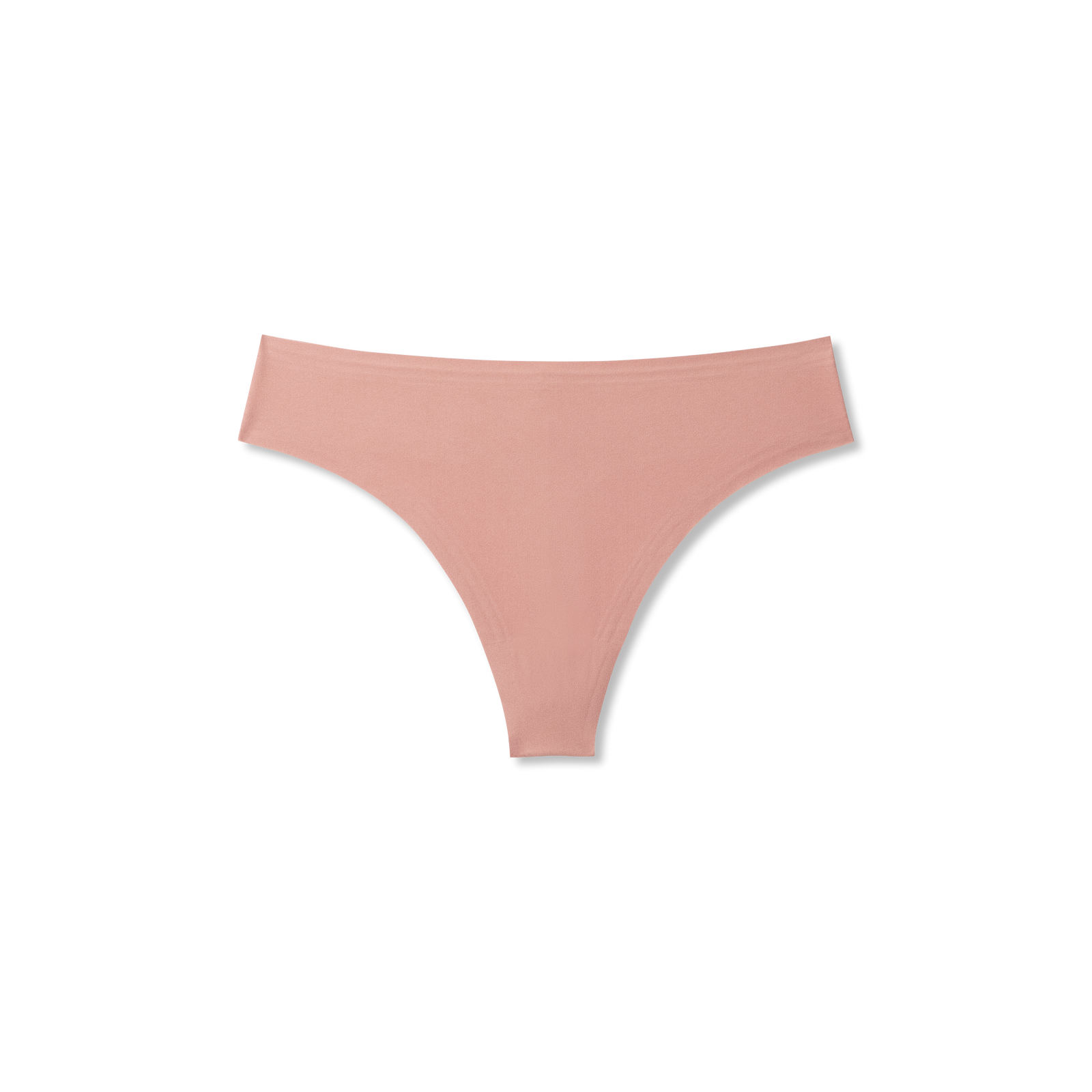 Women's No Show Thong - Coco Plum L [8275]