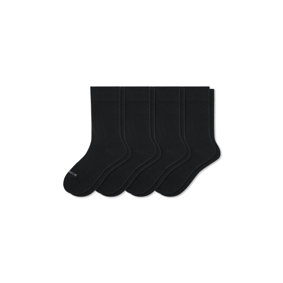 Youth Lightweight Calf Sock 4-Pack - Classic Home Cushion