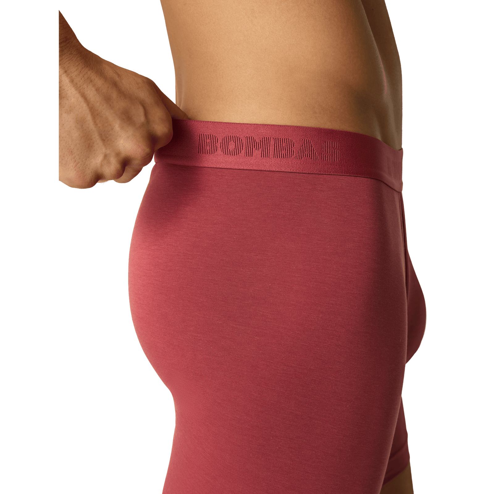 Cotton Modal Blend Boxer Brief - Cinnabar MO3 [8470]