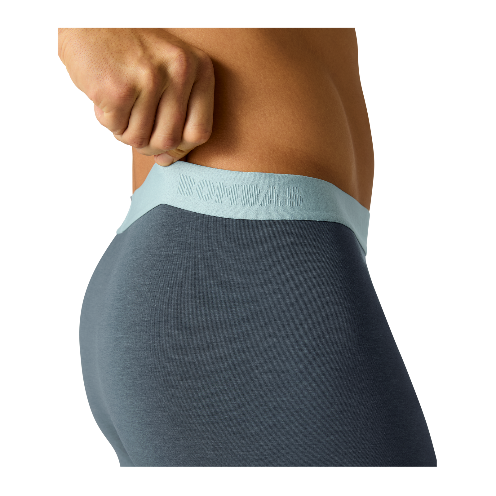Cotton Modal Blend Trunk - Smoke MO Detail [8472]