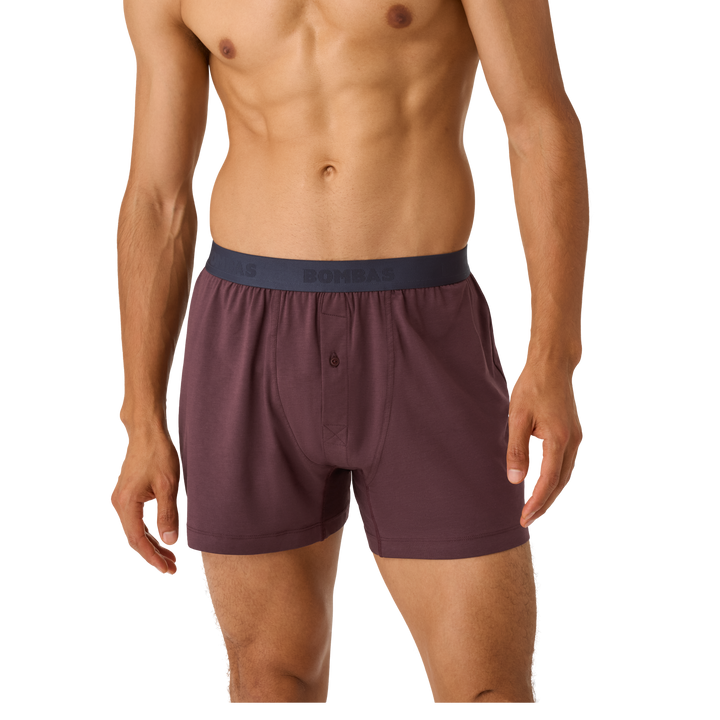 Men's Cotton Modal Blend Boxer - All Spice midnight navy MO1 [8473]