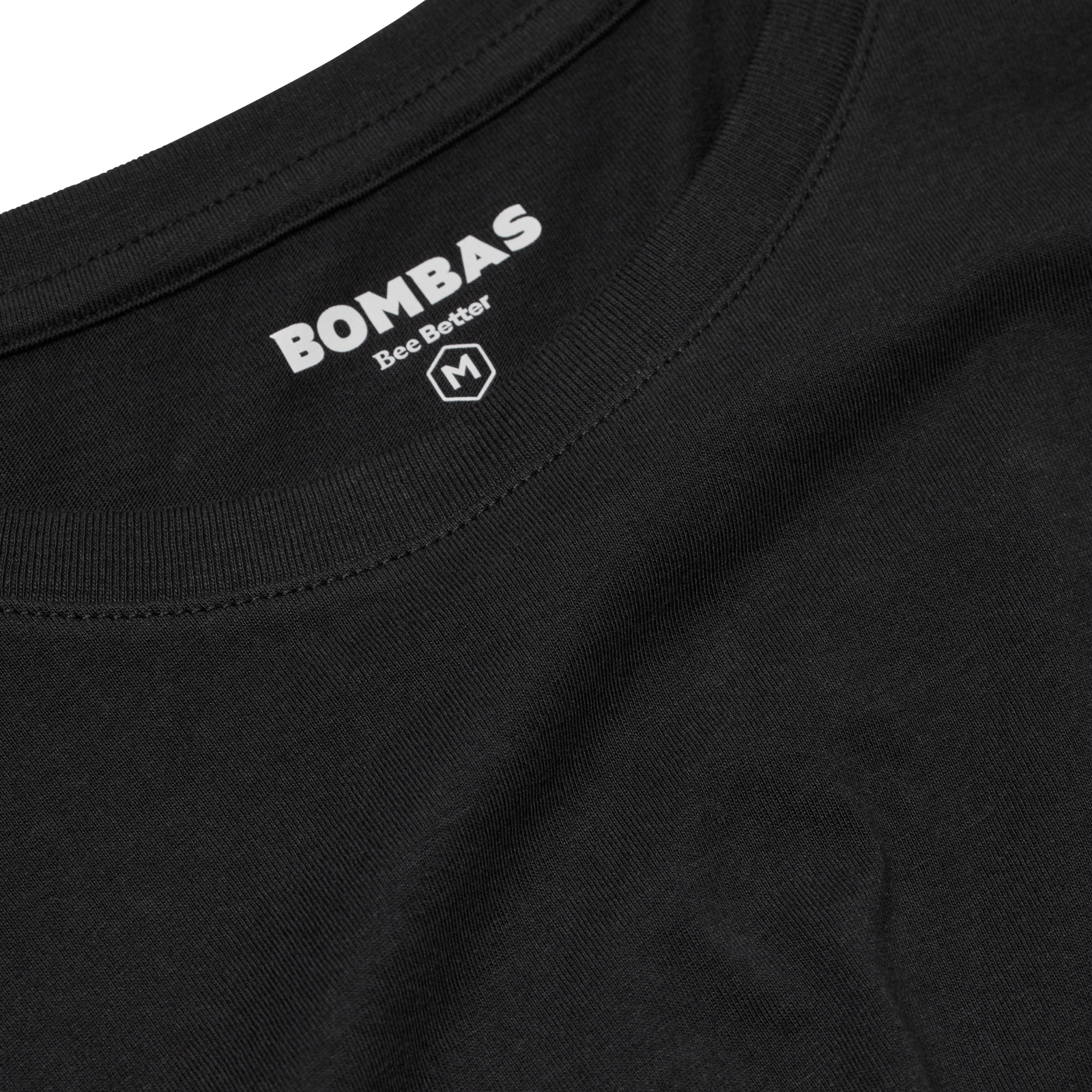 Men's Pima Cotton Crew Neck Slim Fit T-Shirt BLACK-detail-6-transparent