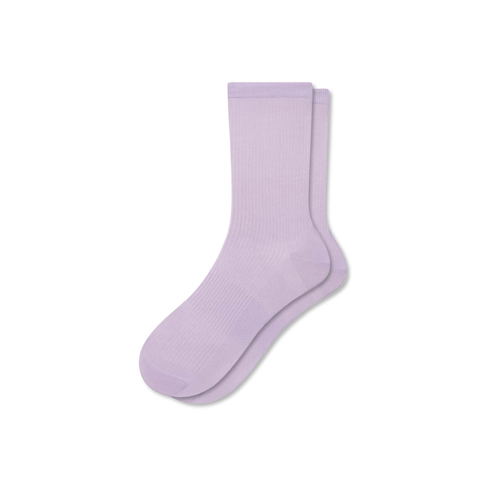 Featherweight Half Calf Socks - Pastel Lavender L [8593]