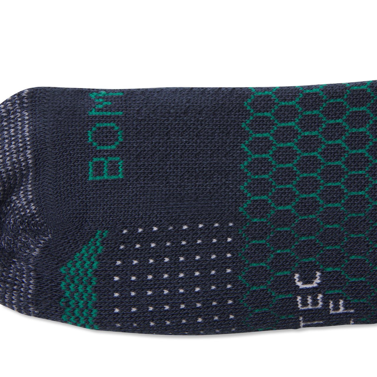 Golf Quarter Socks - Midnight Navy Detail [8602]