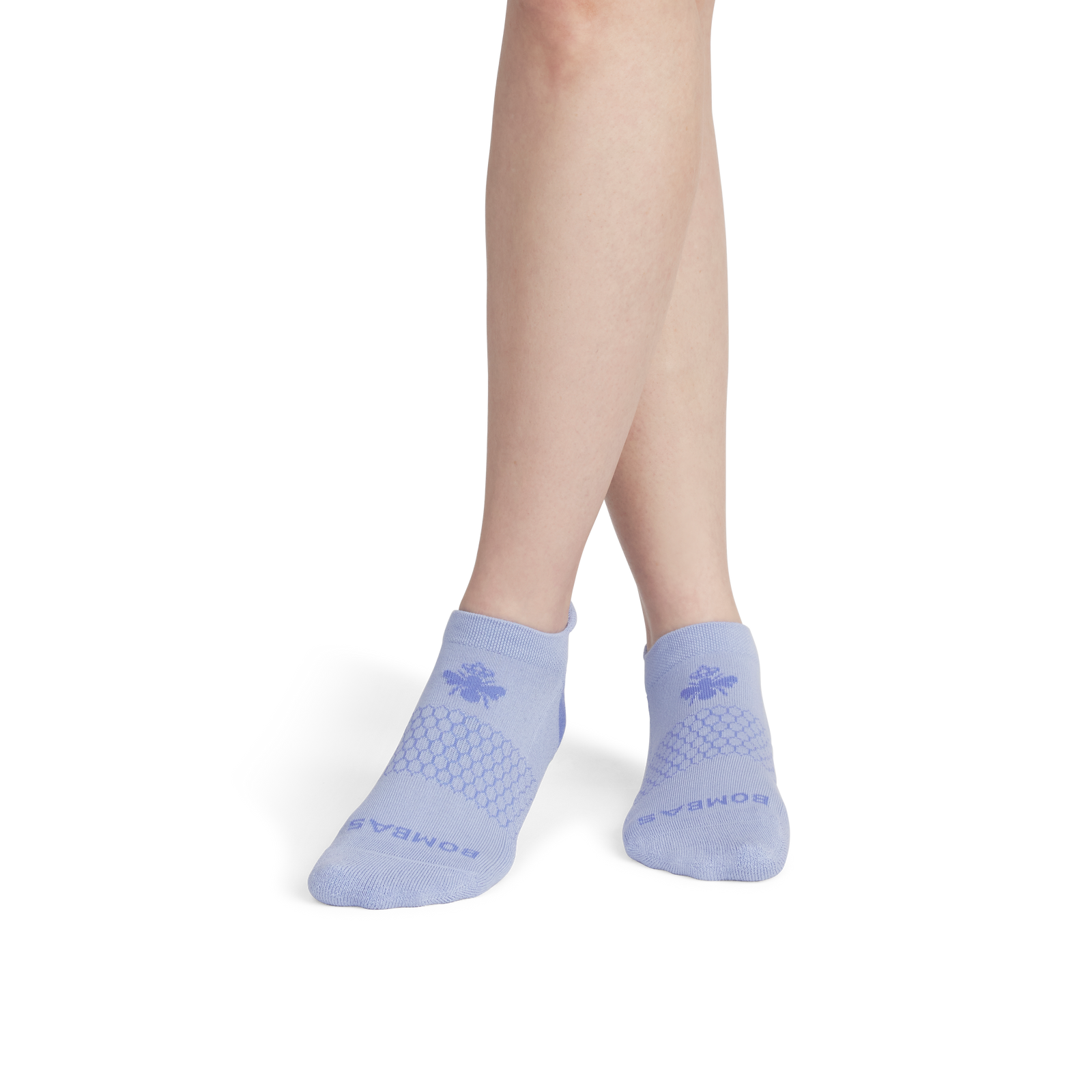 Solids Contrast Heel Ankle Socks - Dawn Blue / Perisky WO1 [8613]