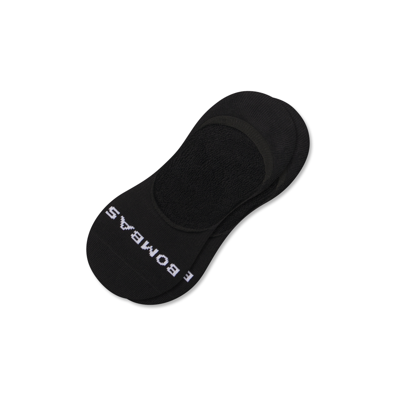 Mid-Cut No Show Socks - Black L [8620]