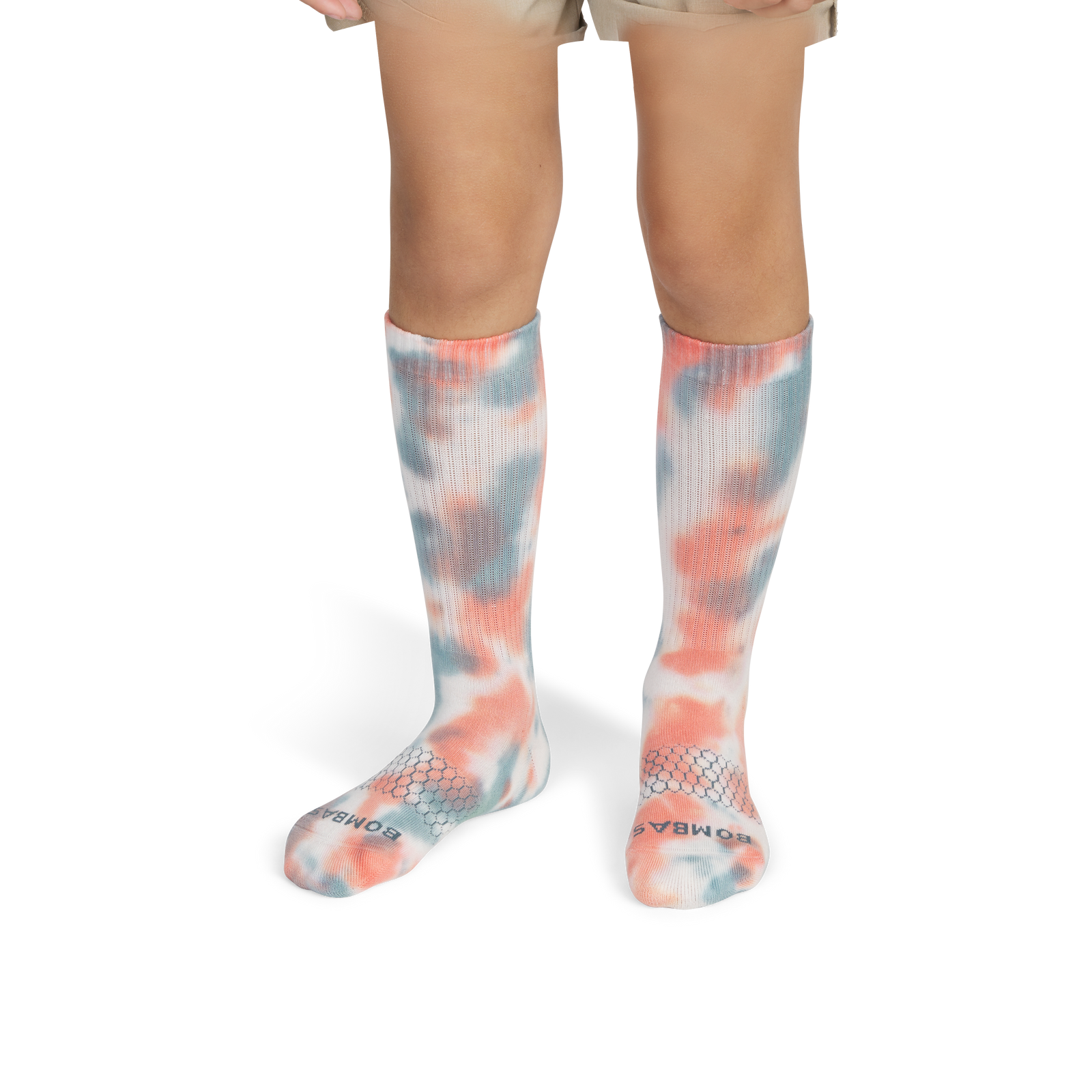 Celebration Calf Socks - Misty Sky / Guava YO1 [8632]