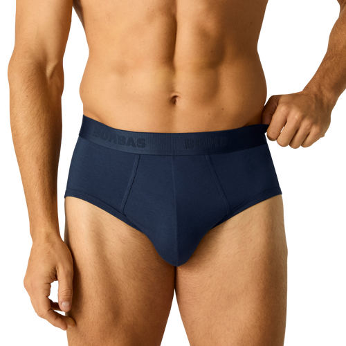 Cotton Modal Blend Brief - Midnight Navy MO1 [8817]