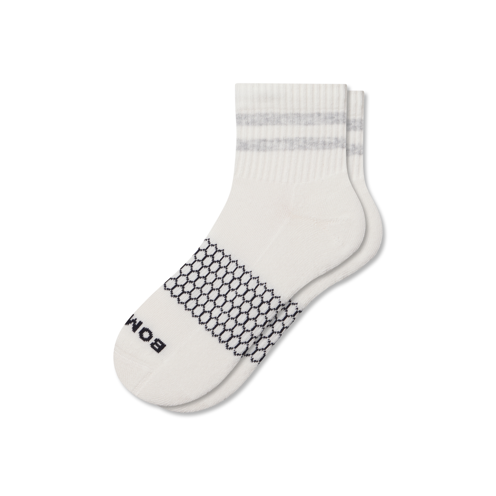 Quarter Socks softwhite-varsitygreyhtr-layflat-1-transparent