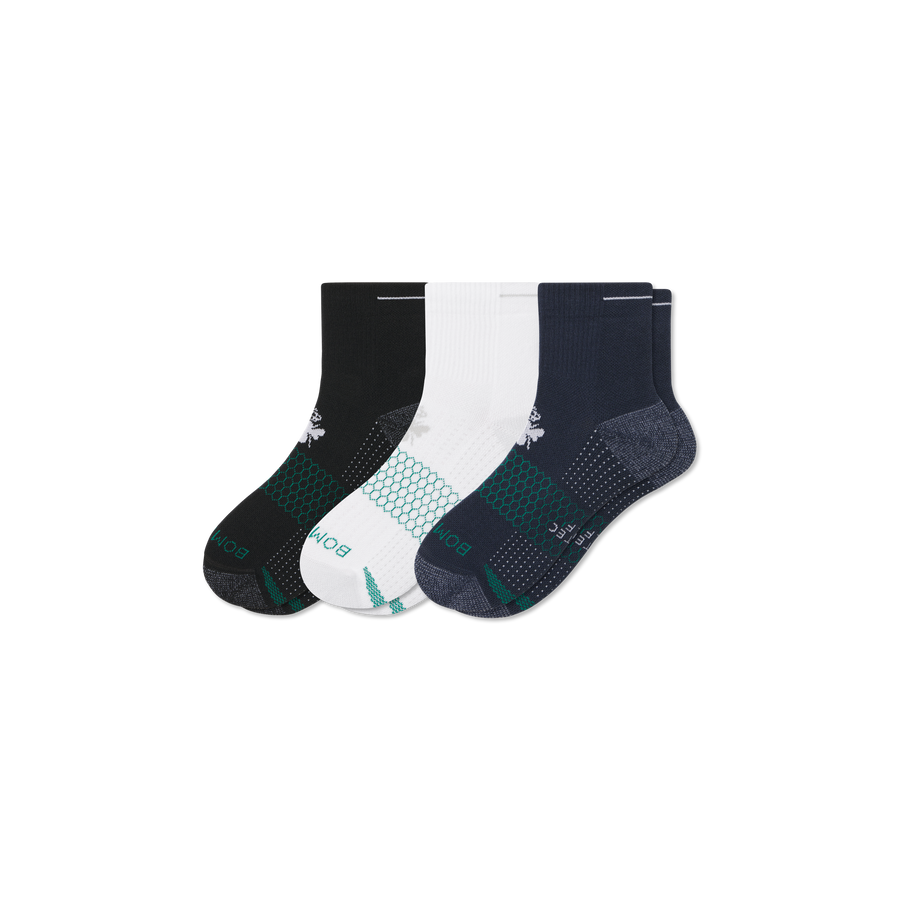 Women's Golf Quarter Sock 3-Pack - Studio Travel Support